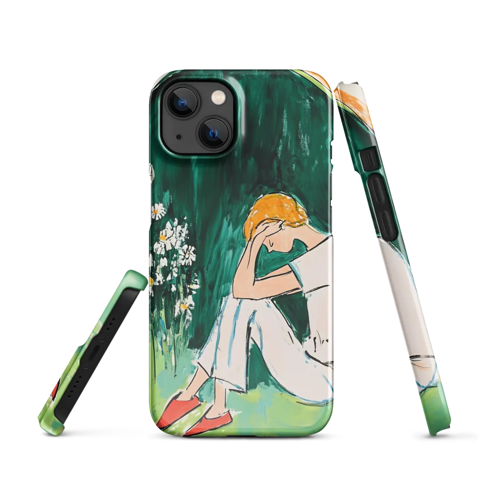 Silent Sorrow | Phone Case |  13 | Snap Case | Glossy