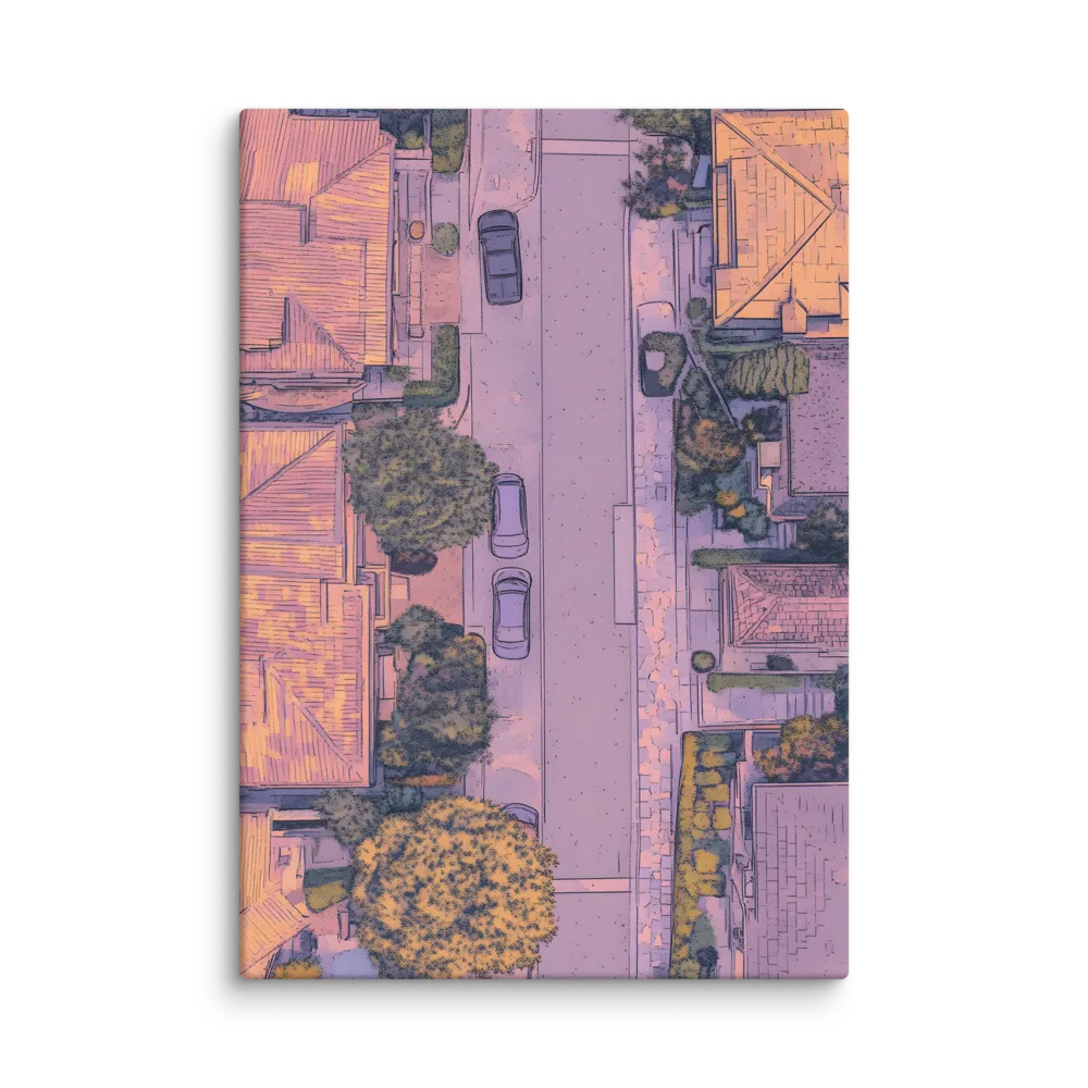 Aerial Serenity: Suburban Oasis