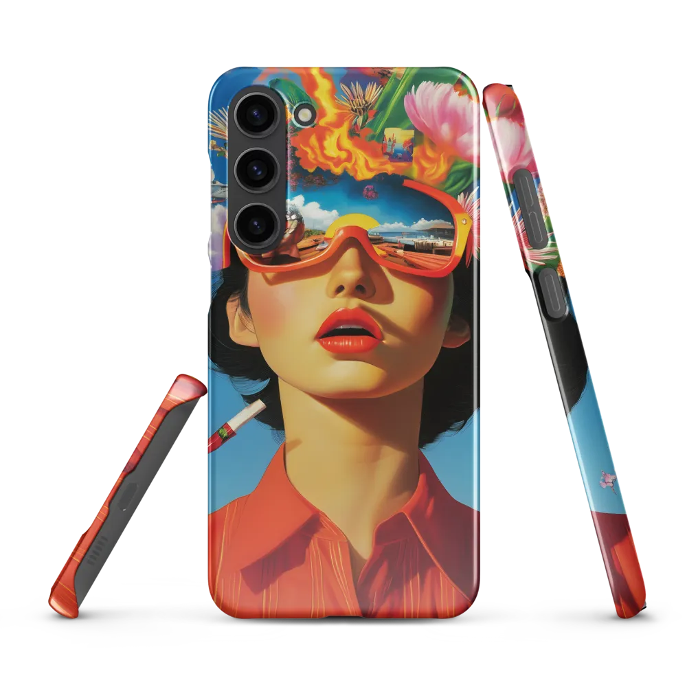 Reflections of Whimsy | Phone Case |  S23 Plus | Snap Case | Glossy