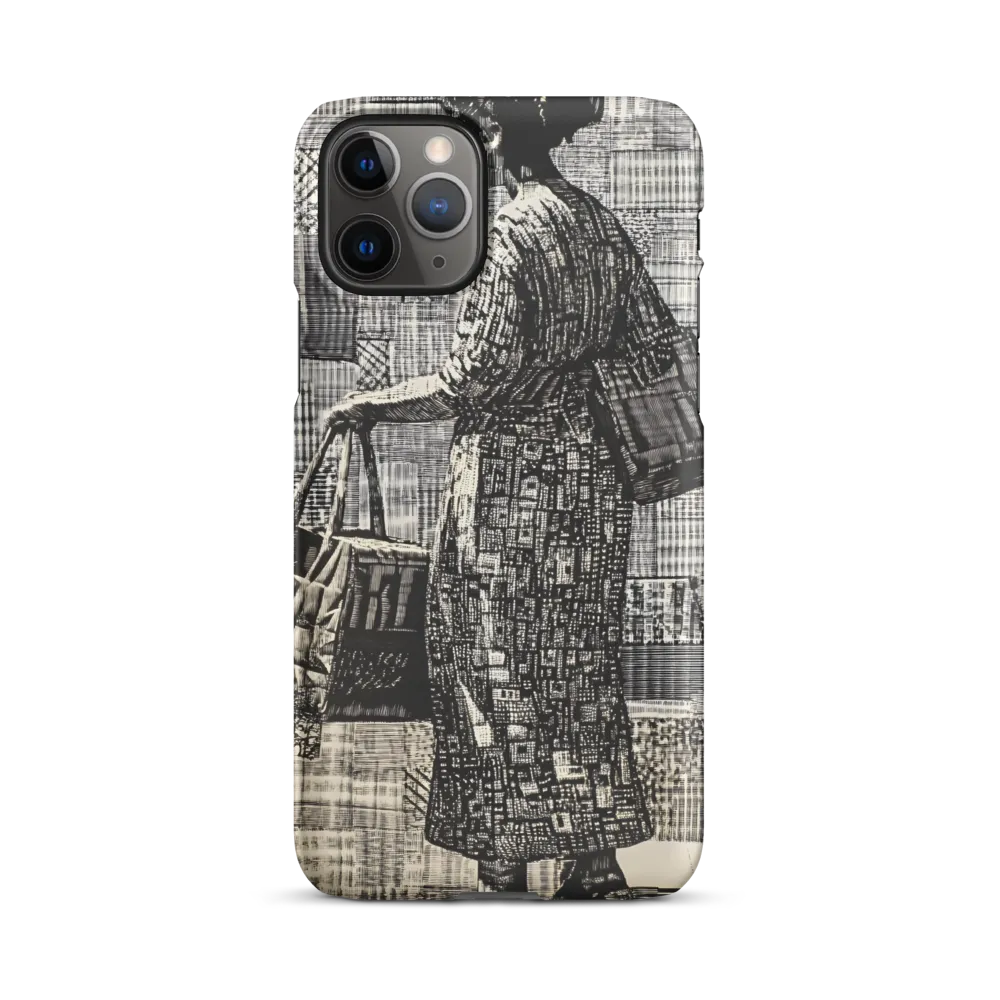 Urban Reflections: A Shopping Narrative | Phone Case |  11 Pro | Snap Case | Matte