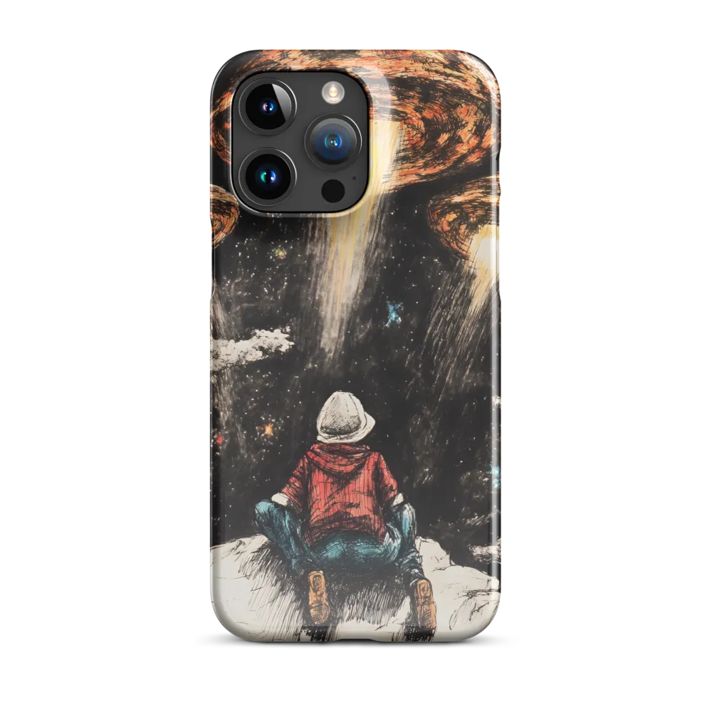 Gazing into the Unknown: A Child's Wonder in Space