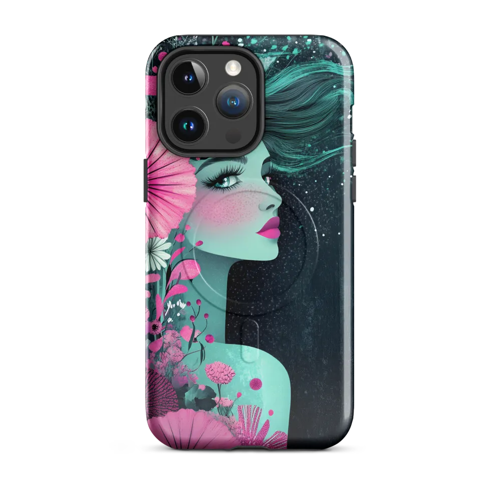 Floral Harmony: Portrait of Serenity