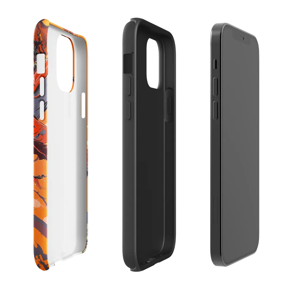 Life in Motion: An Abstract Tree | Phone Case |  12 | Tough Case | Glossy