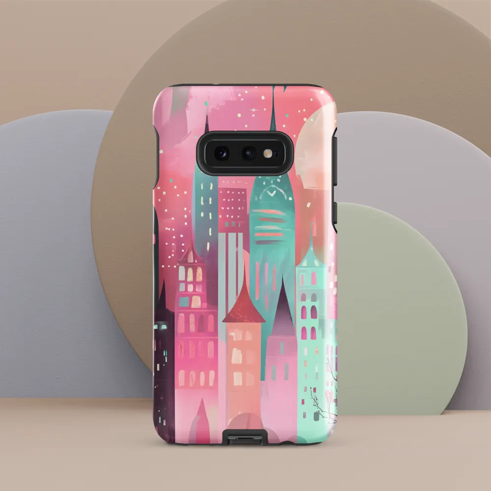 Whimsical City at Dusk
