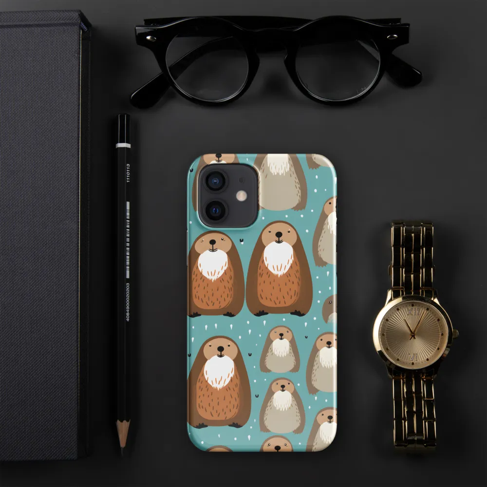 Whimsical Otter Pattern