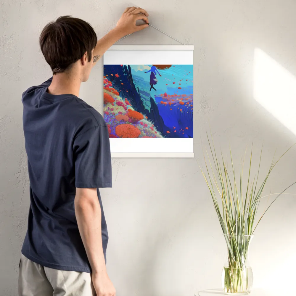 Whispers of Freedom | Poster With White Wood Hanger | 16″×20″