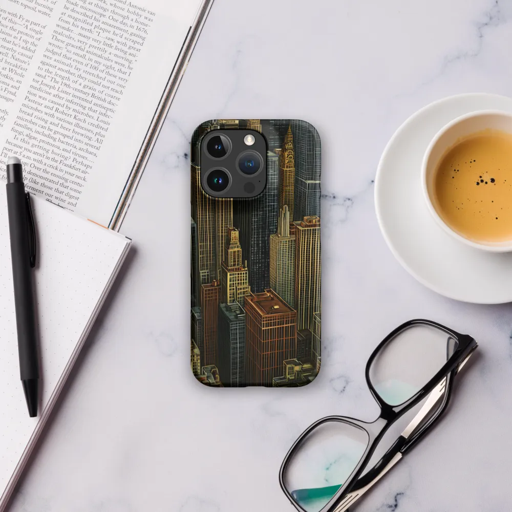 Urban Elegance: A Golden Cityscape