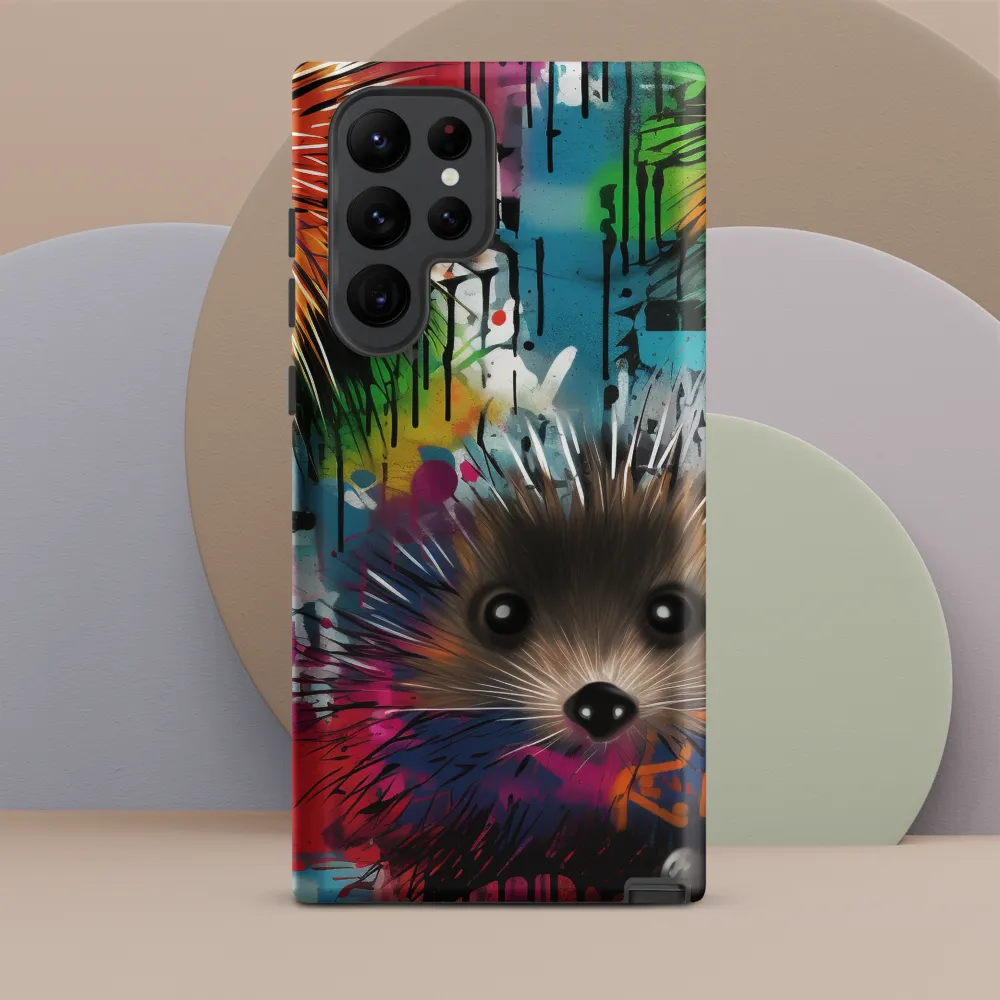 Whimsical Hedgehogs in a Kaleidoscopic Wonderland