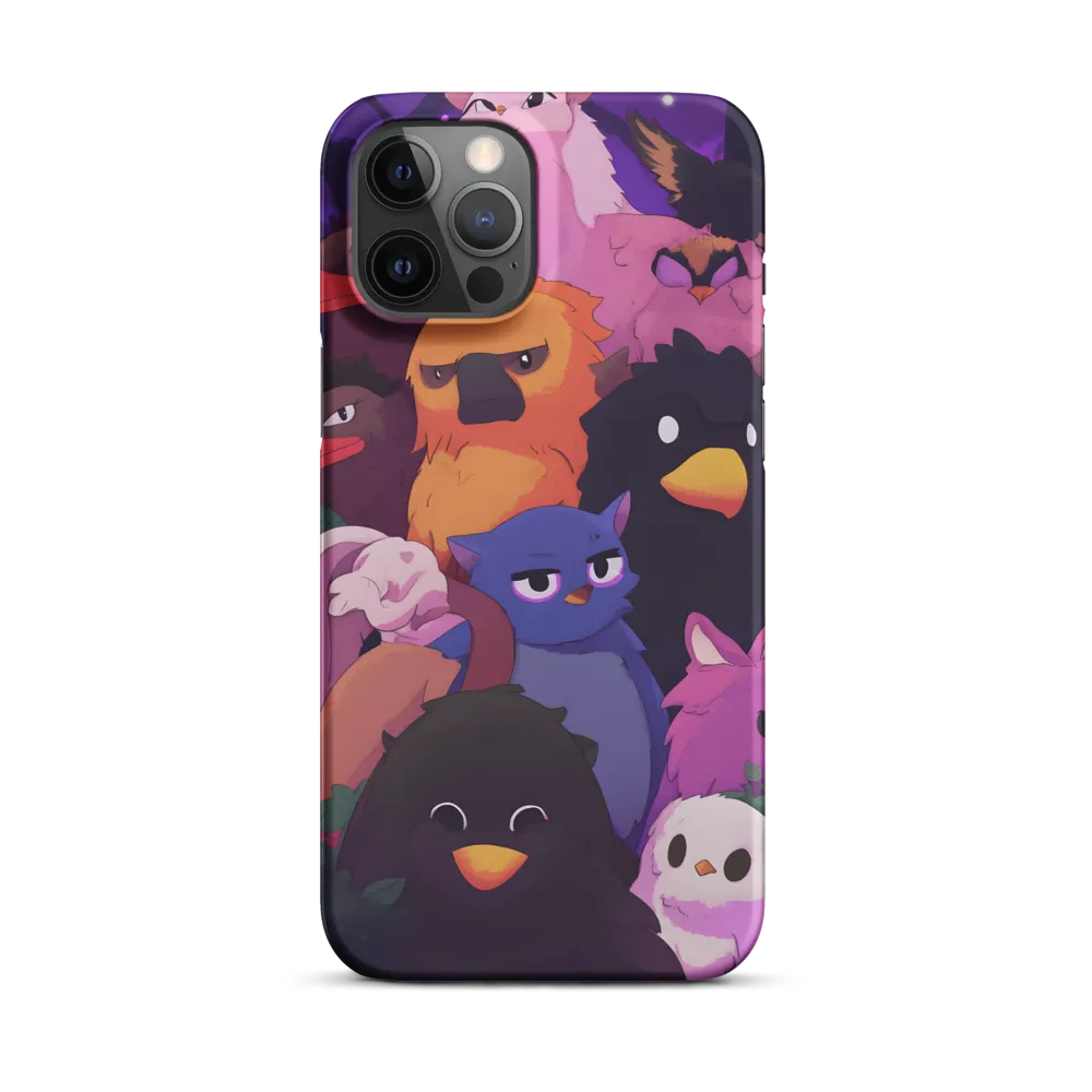 Whimsical Avian Gathering