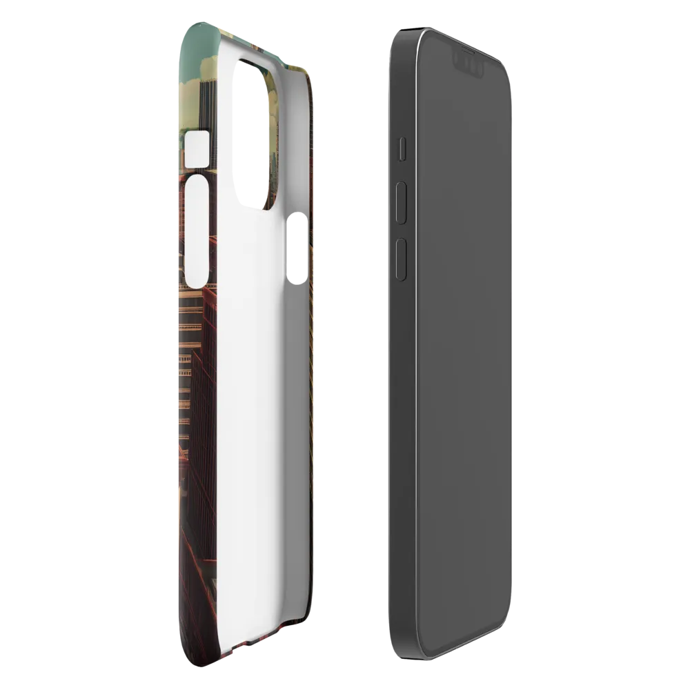 Urban Reverie: A Journey Through the City | Phone Case |  13 Pro Max | Snap Case | Glossy
