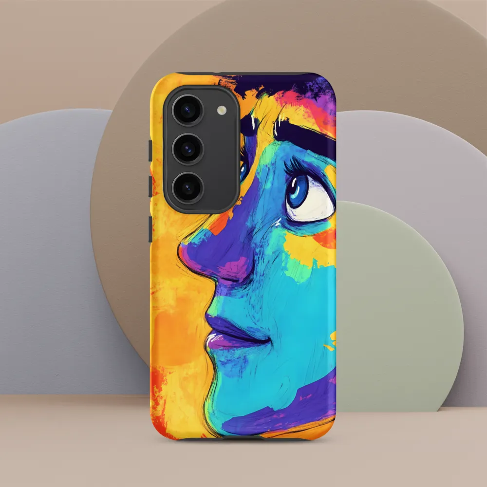 Whispers of Curiosity | Phone Case |  S23 | Tough Case | Matte