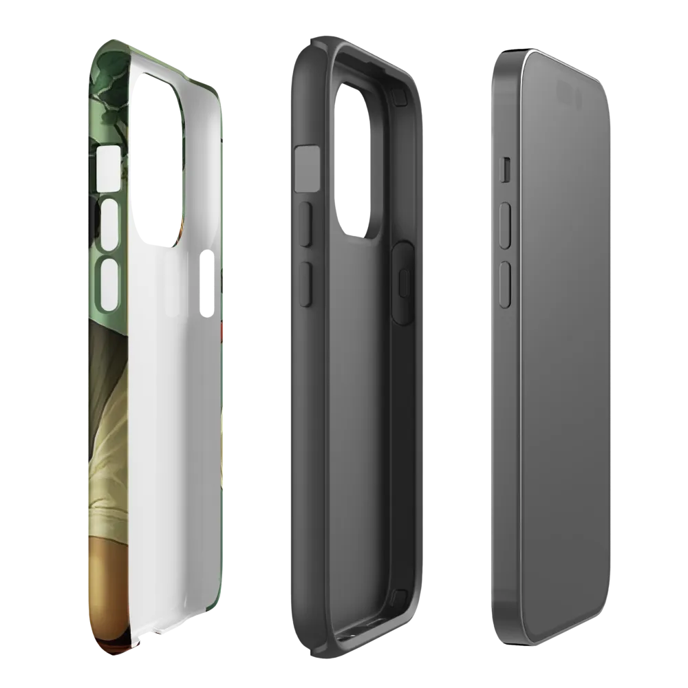 Whispers of Serenity | Phone Case |  14 Pro | Tough Case | Glossy