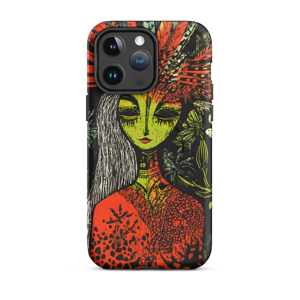 Mystical Flora: A Surreal Portrait