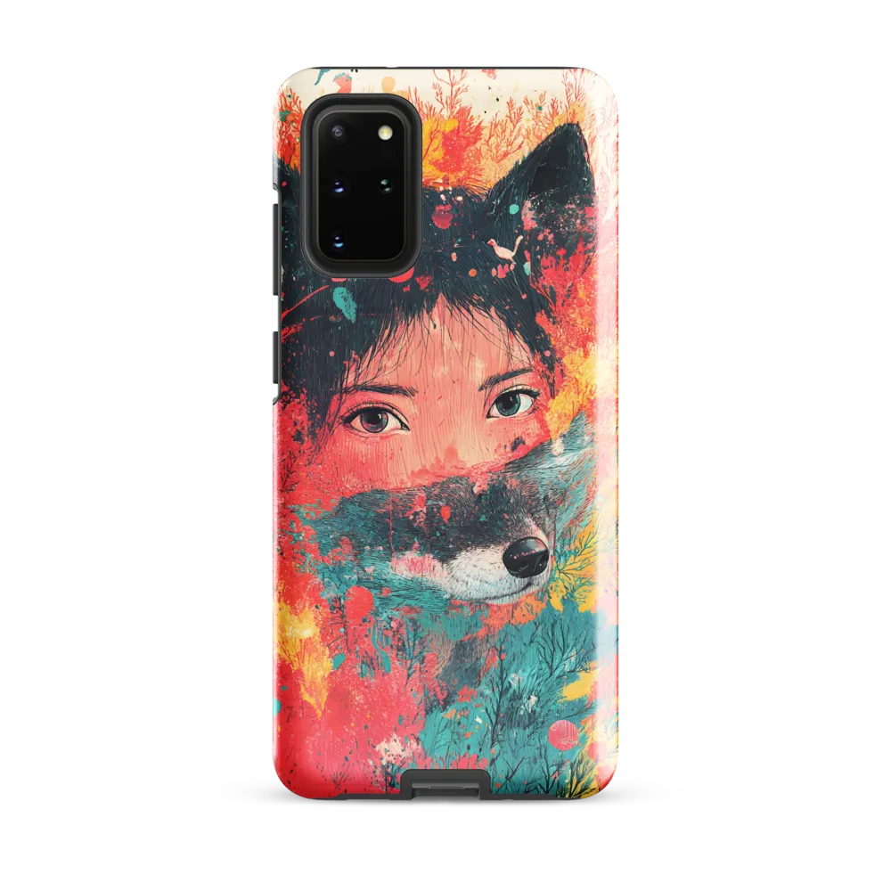 Harmony of Spirit: Girl and Wolf