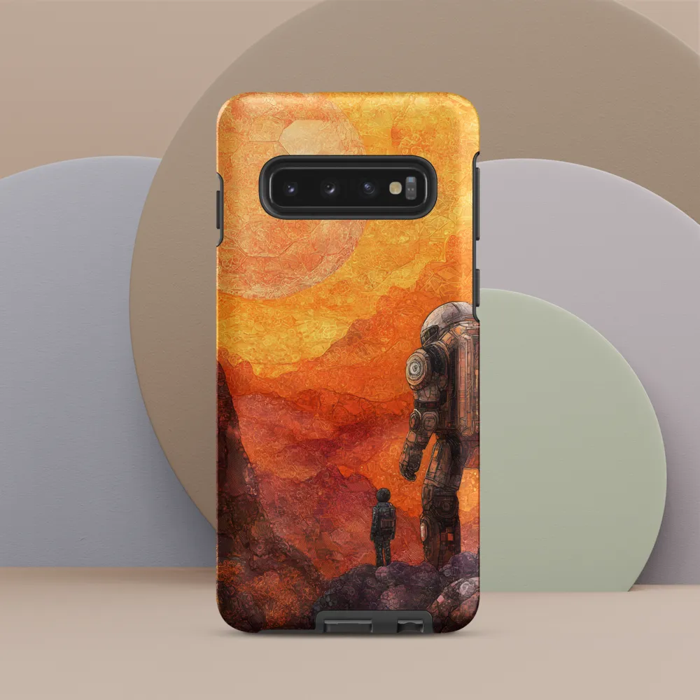 Gazing into the Unknown | Phone Case |  S10 | Tough Case | Matte