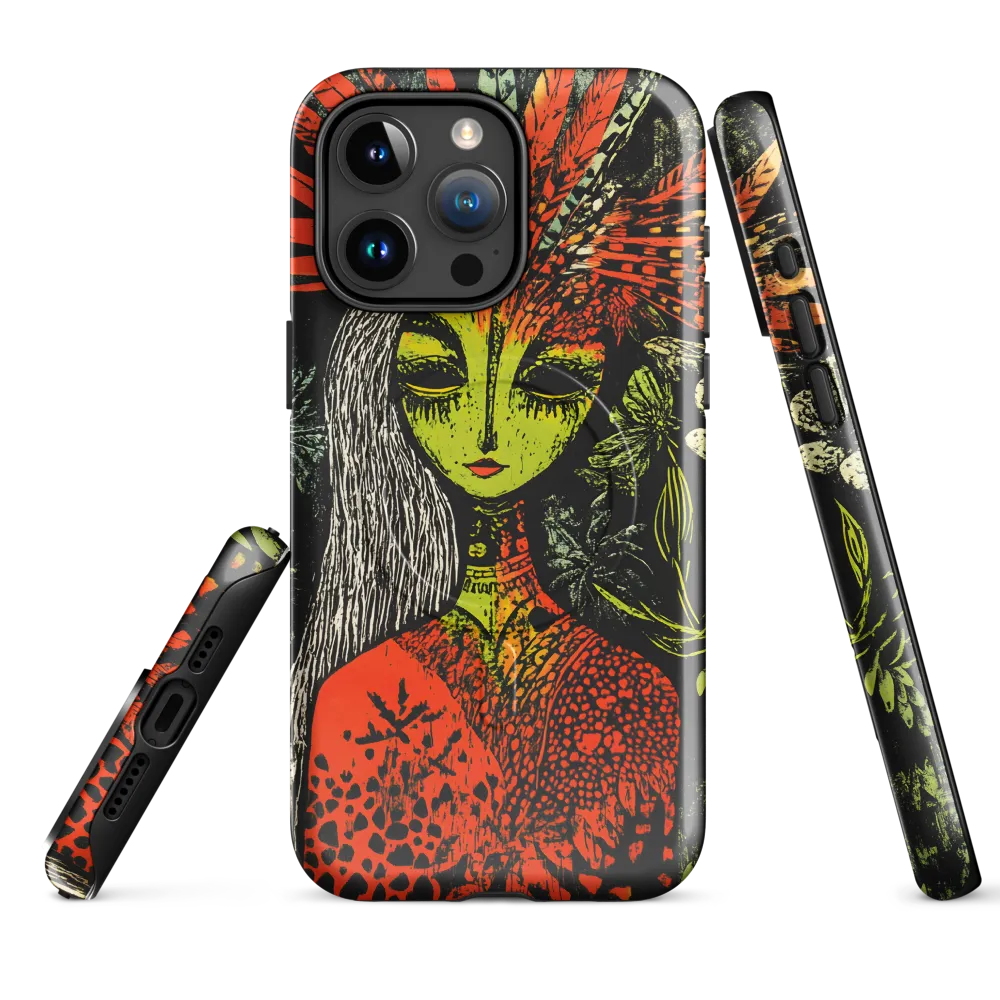 Mystical Flora: A Surreal Portrait