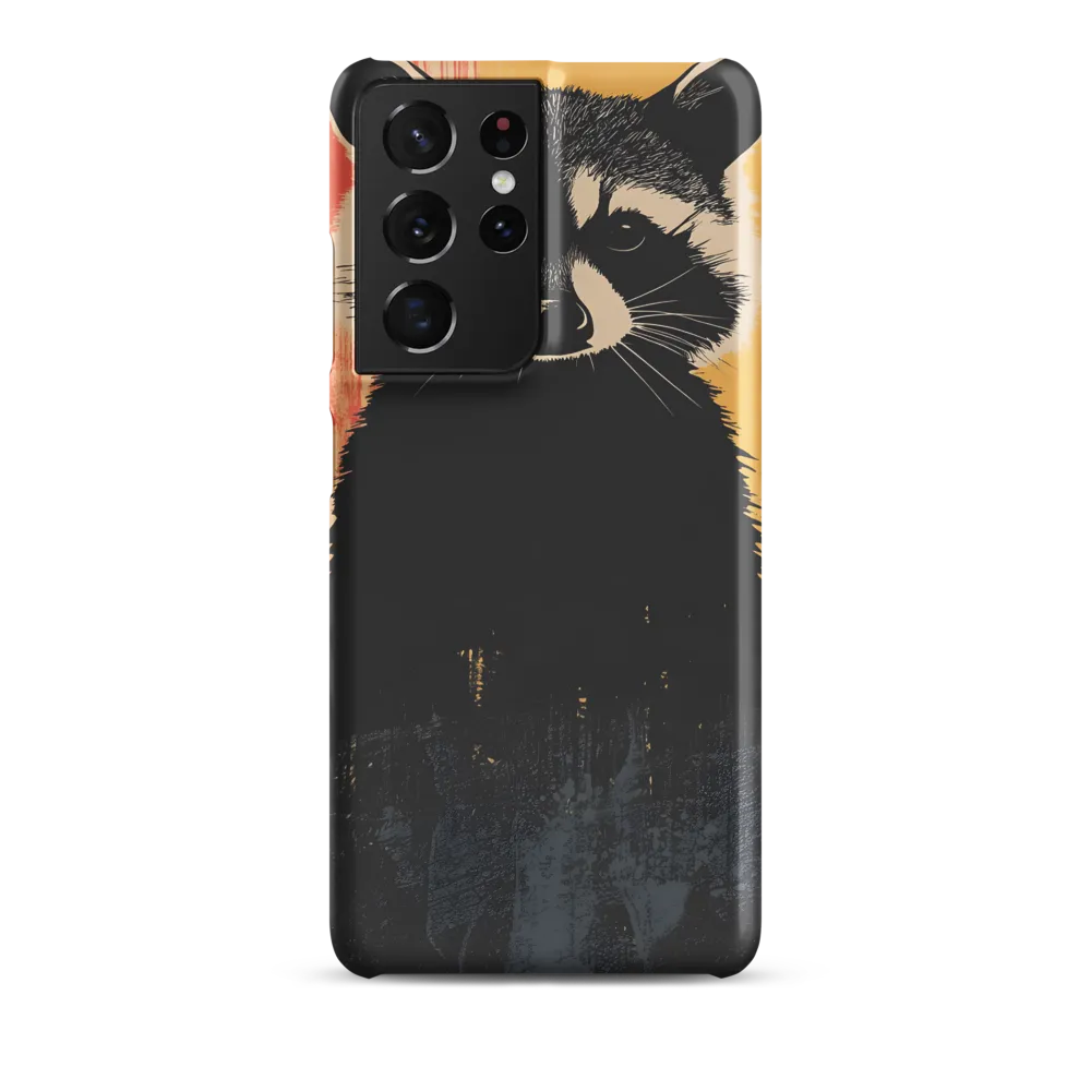 Whimsical Raccoon Portrait