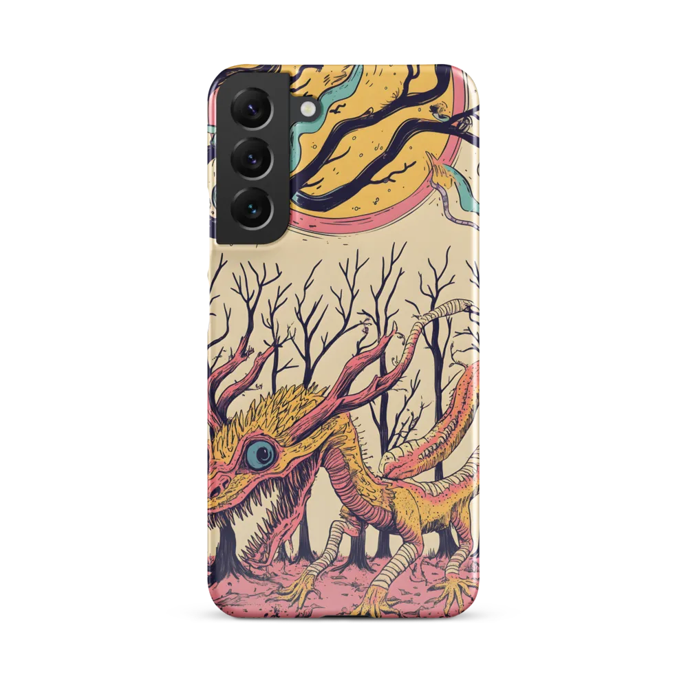 The Enigmatic Dragon of the Desolate Forest | Phone Case |  S22 Plus | Snap Case | Glossy