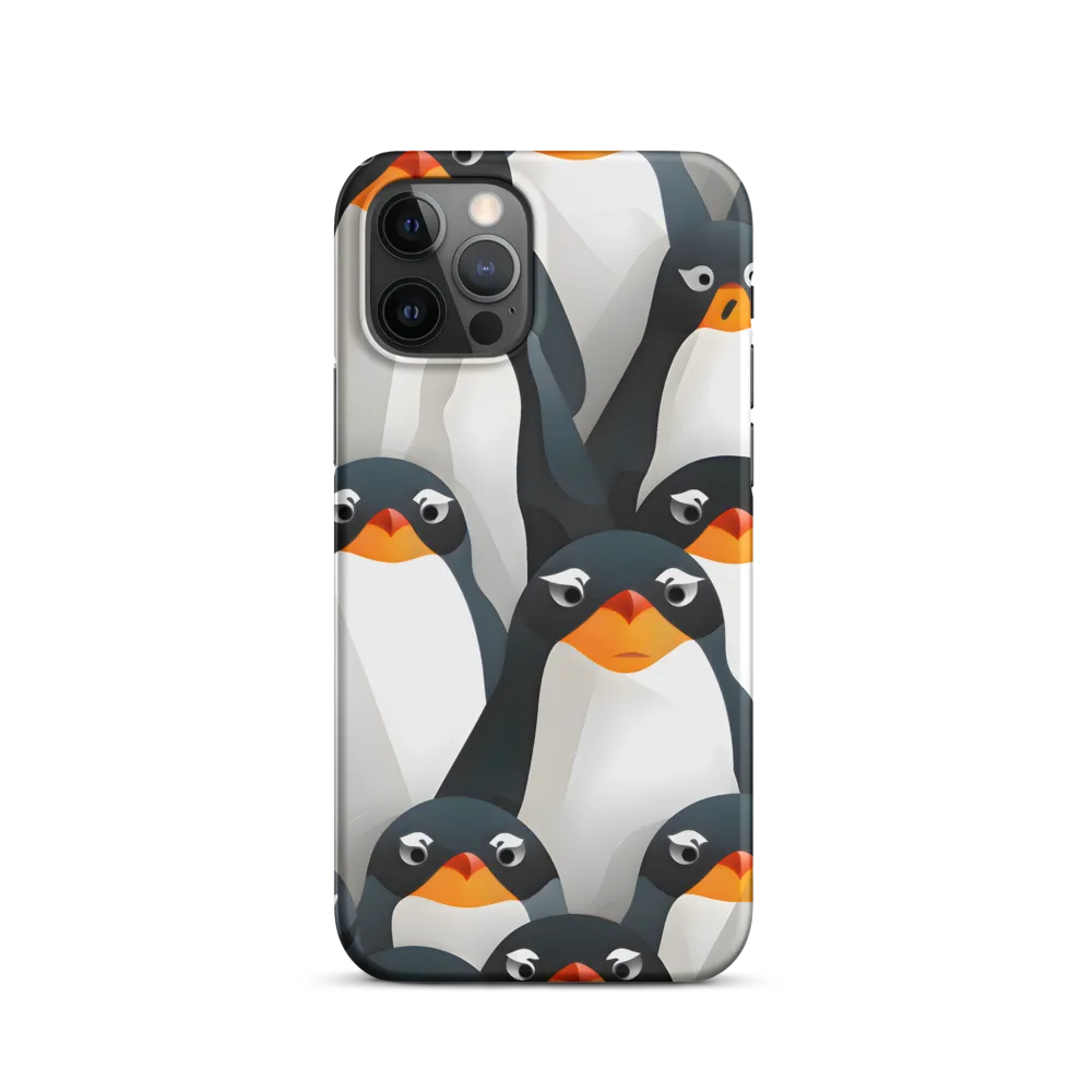 Penguin Parade | Phone Case |  12 Pro | Snap Case | Matte