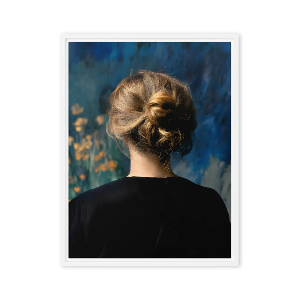 Whispers of Tranquility | Canvas with White Frame | 24″×32″