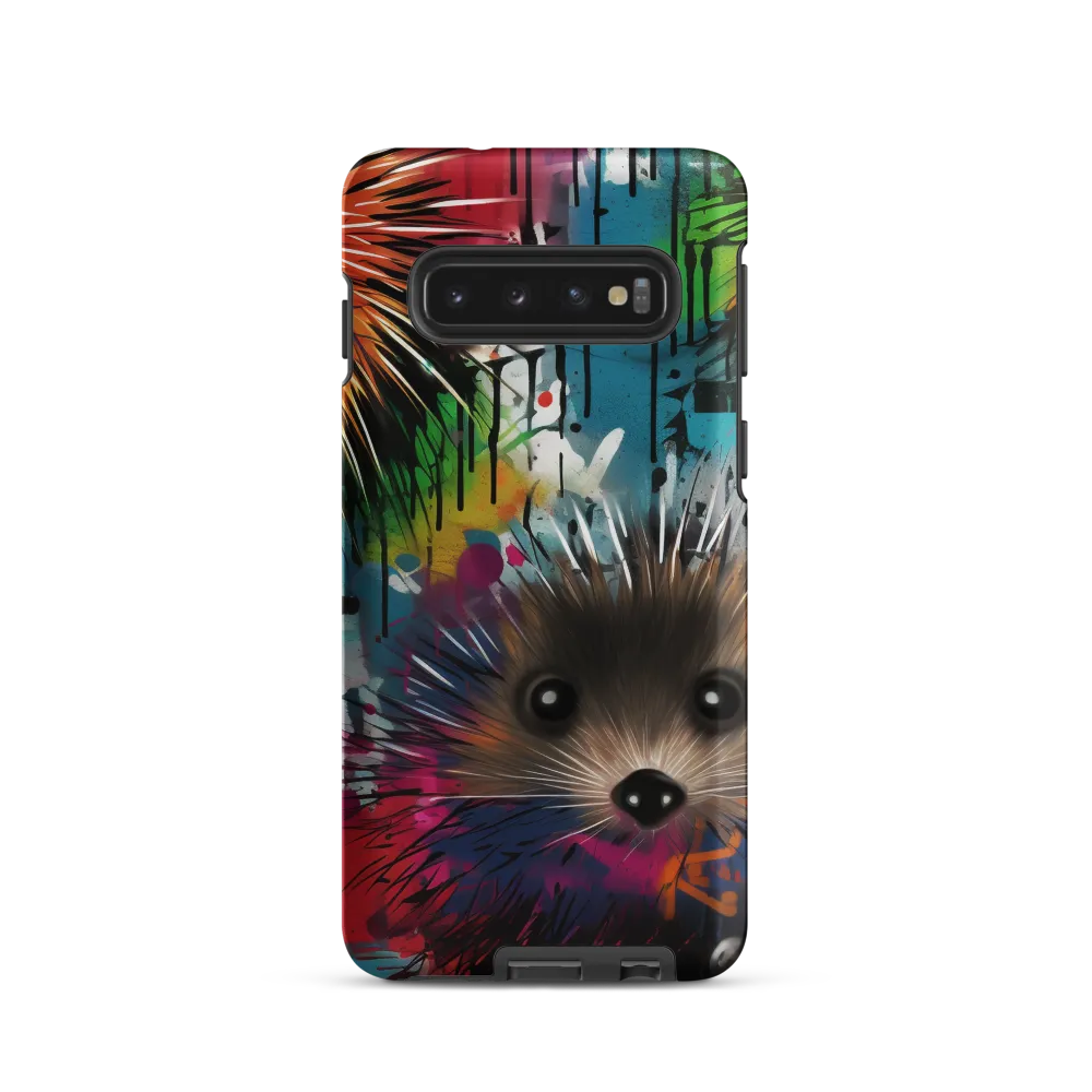 Whimsical Hedgehogs in a Kaleidoscopic Wonderland