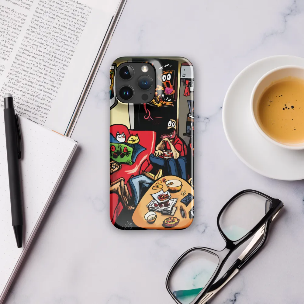 Whimsical Gathering in a Colorful Realm | Phone Case |  16 Pro Max | Snap Case | Glossy
