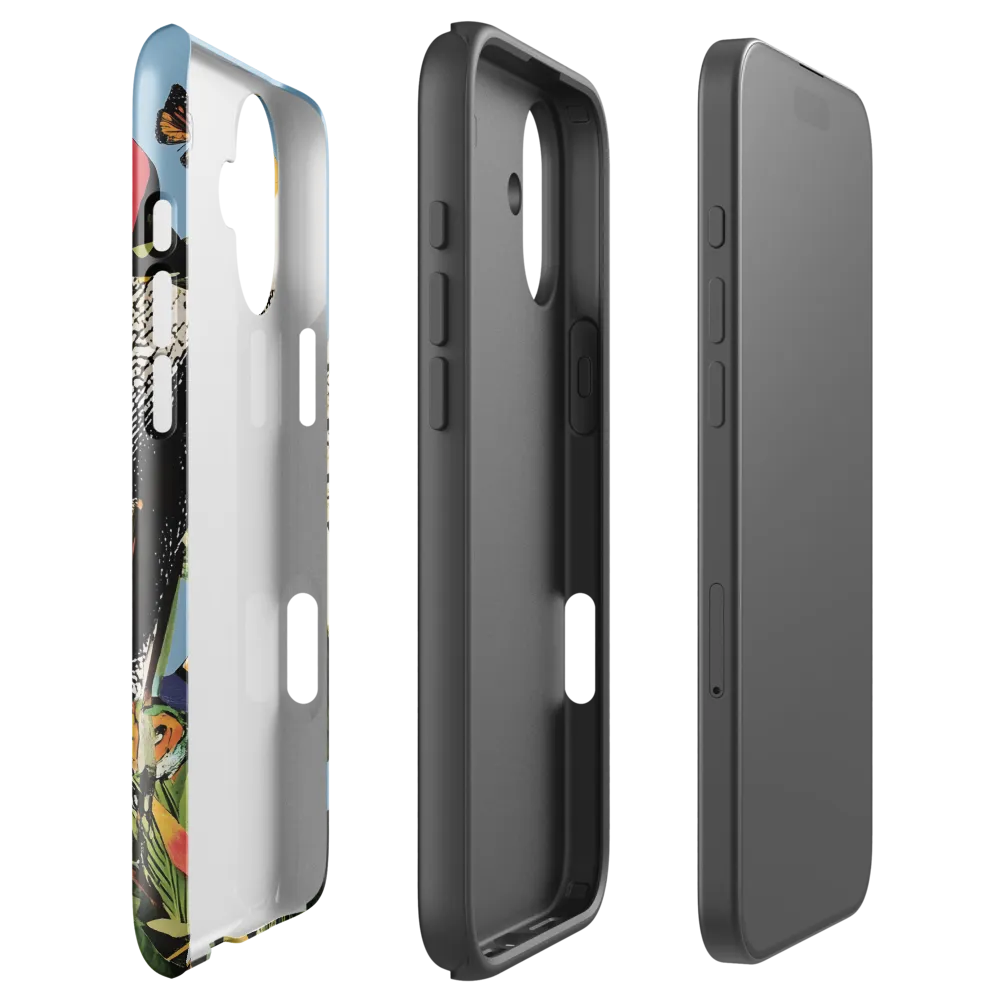 Harmony of Nature: The Elephant's Embrace | Phone Case |  16 Plus | Tough Case | Glossy