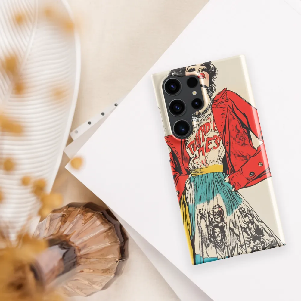 Vibrant Elegance: A Pop Art Fashion Statement