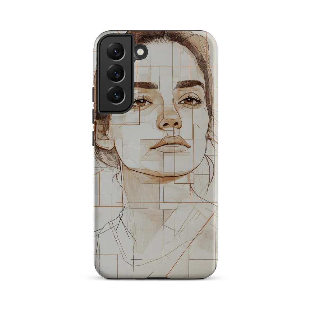 Fractured Reflection | Phone Case |  S22 Plus | Tough Case | Matte
