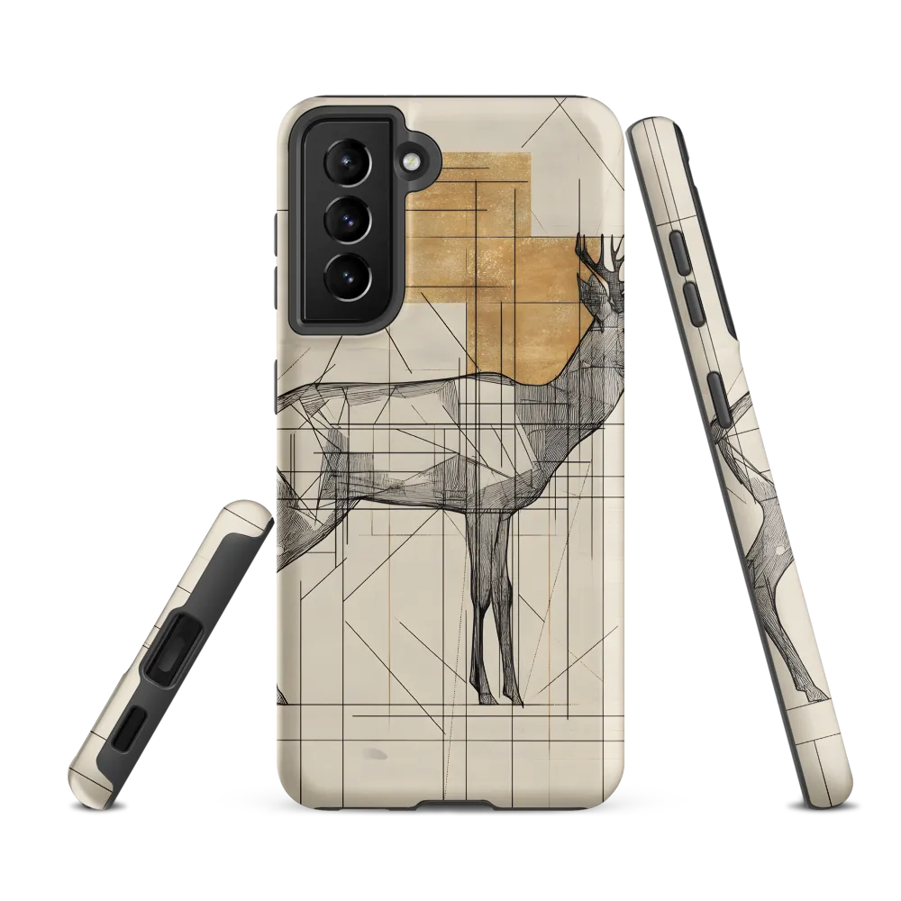 Geometric Elegance: The Majestic Deer