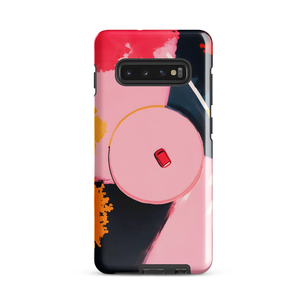 Circular Journey: Embracing the Colorful Road | Phone Case |  S10 Plus | Tough Case | Glossy