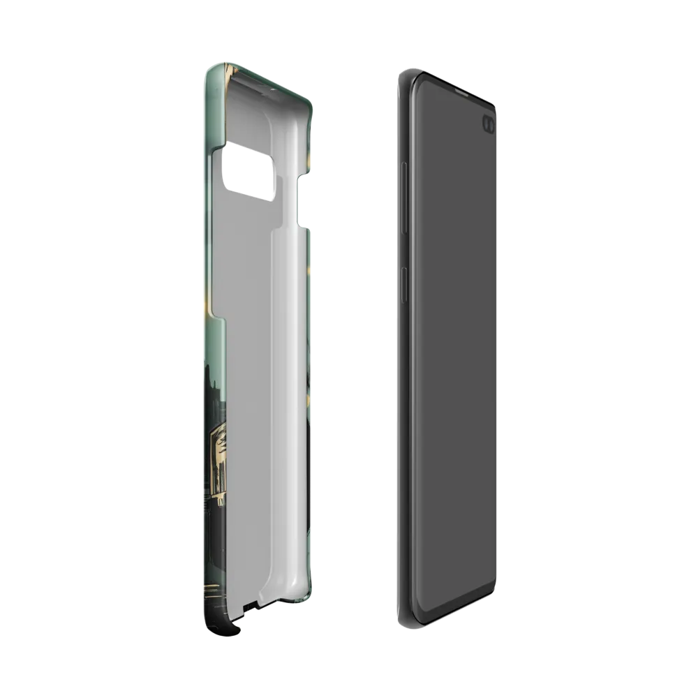 Shadows of Intrigue | Phone Case |  S10 | Snap Case | Matte