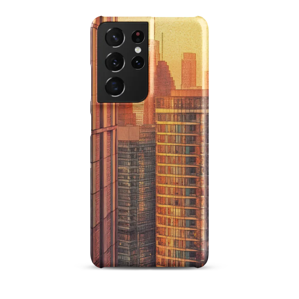 Urban Serenity at Sunset