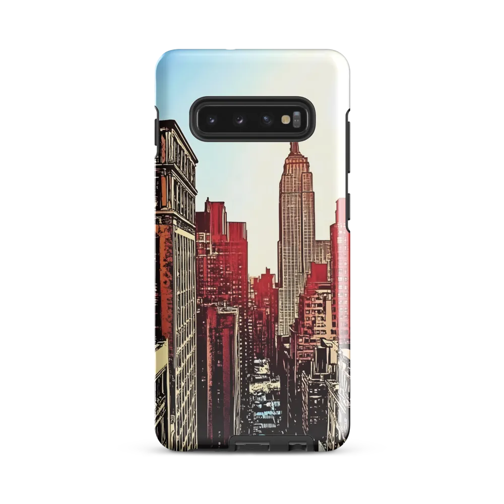 Urban Symphony: A Tribute to the Skyline | Phone Case |  S10 Plus | Tough Case | Glossy