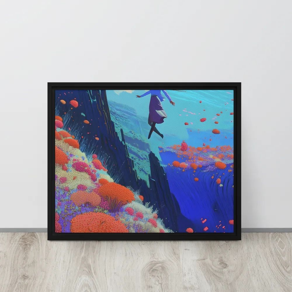 Whispers of Freedom | Canvas with Black Frame | 16″×20″