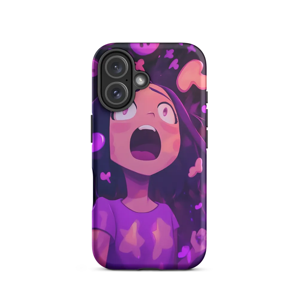 Whispers of Heartfelt Surprise | Phone Case |  16 | Tough Case | Matte