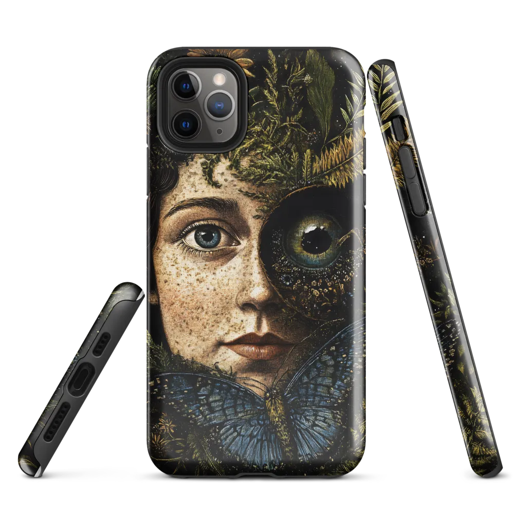 Nature's Embrace: A Surreal Portrait | Phone Case |  11 Pro Max | Tough Case | Glossy