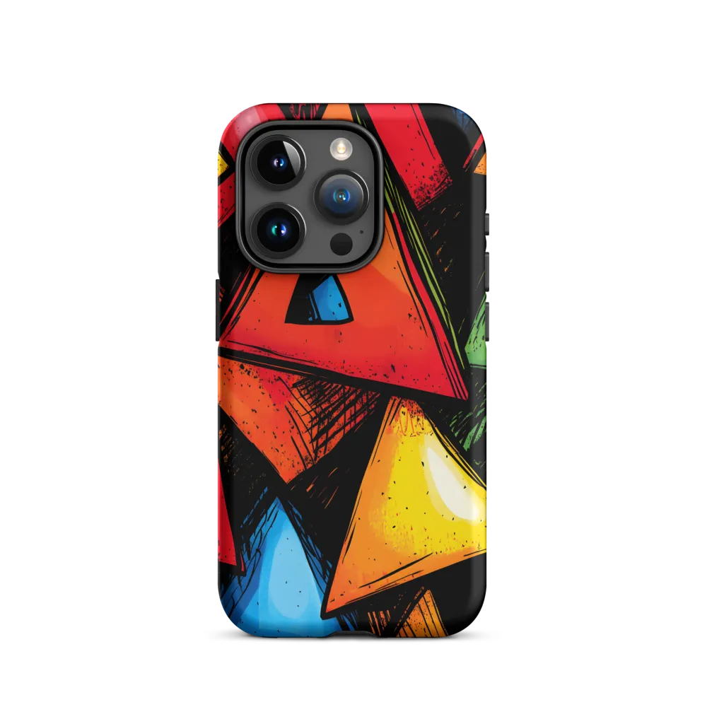 Vibrant Triangles in Abstract Harmony