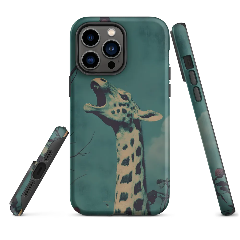 Whispers of the Tall: A Surreal Giraffe Encounter