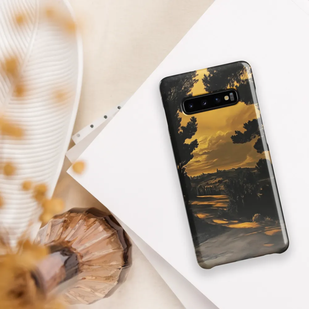 Golden Horizons | Phone Case |  S10 Plus | Snap Case | Glossy