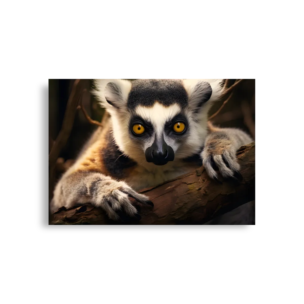 The Watchful Lemur | Poster | A1 (23.3″×33.1″)