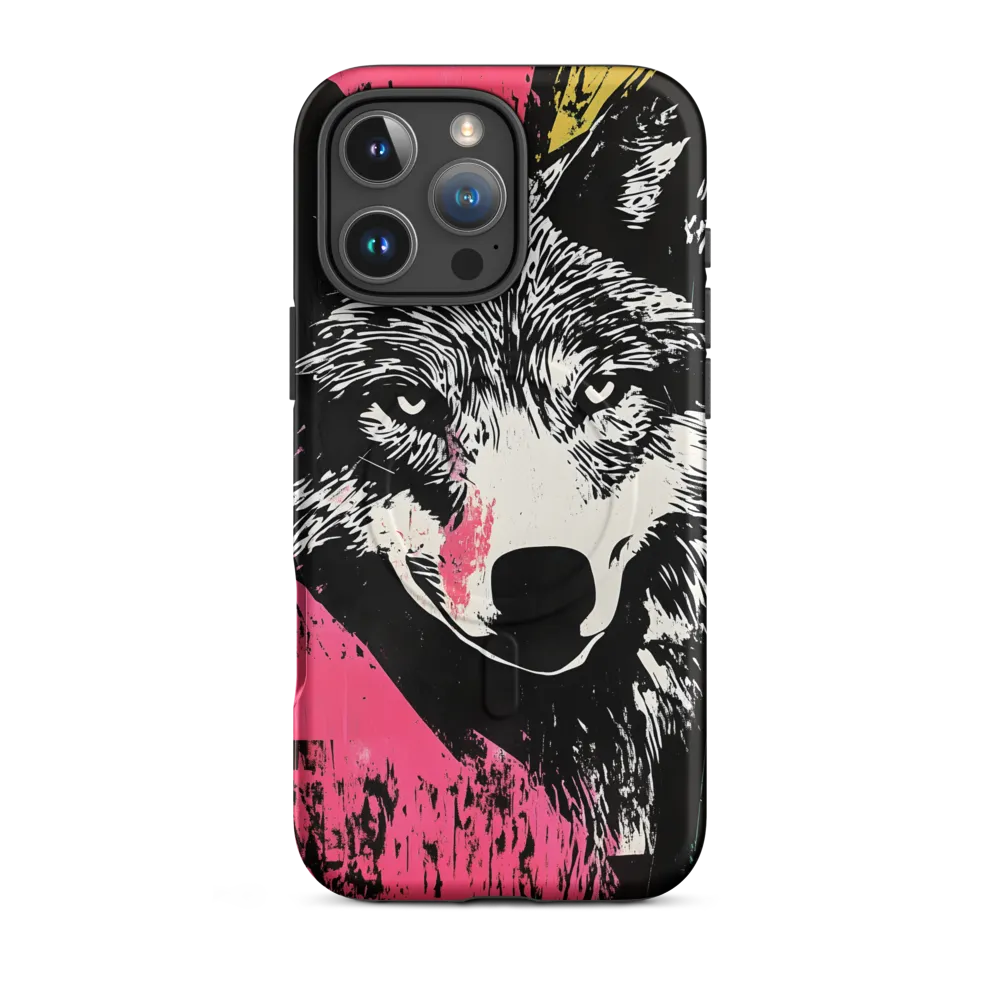 Intense Gaze of the Wolf