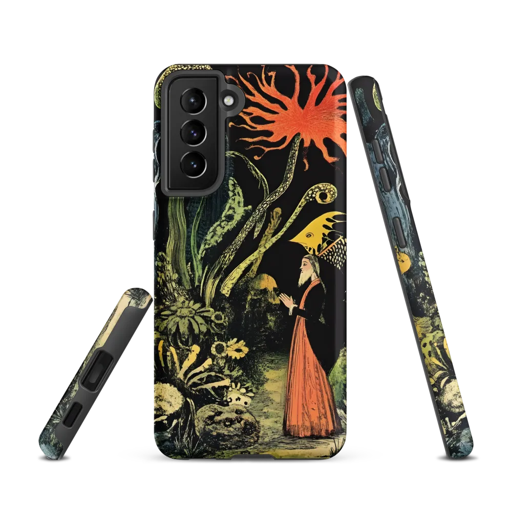 Enchanted Encounter in a Fantastical Garden
