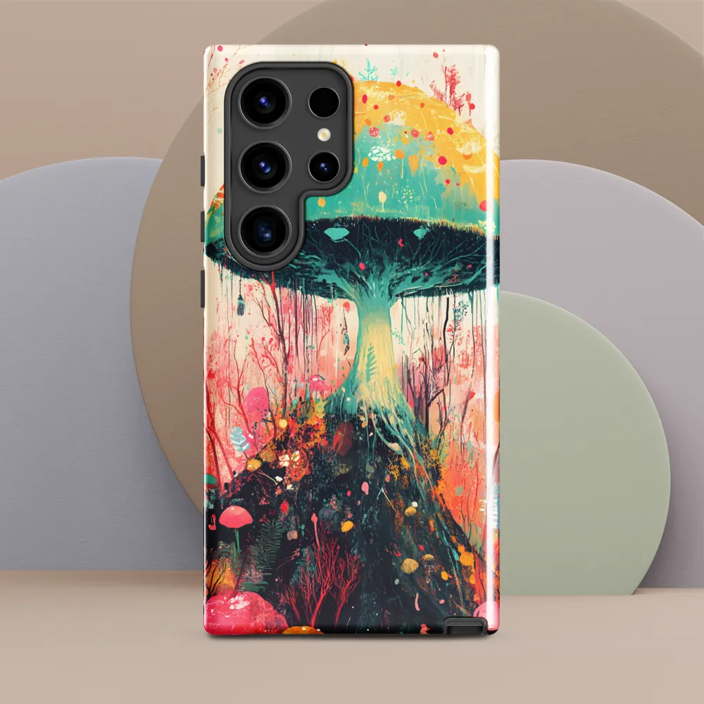 Whimsical Mushroom Forest