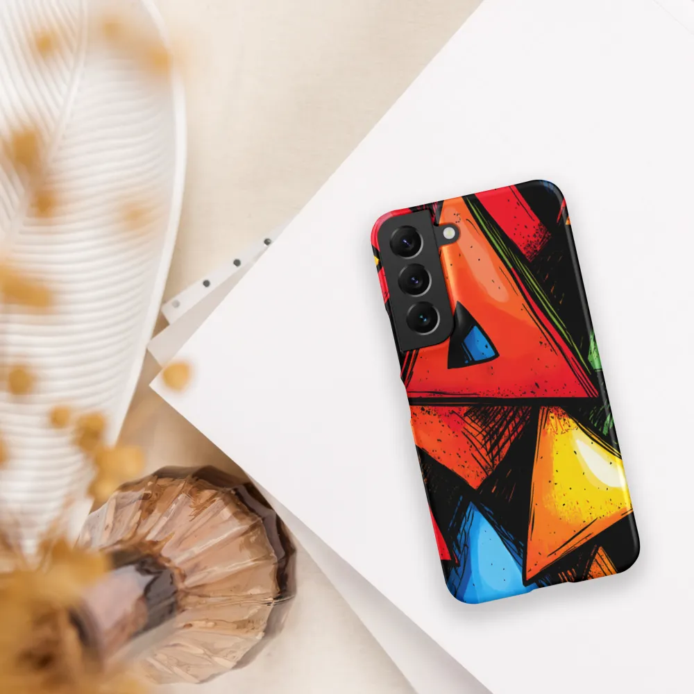 Vibrant Triangles in Abstract Harmony