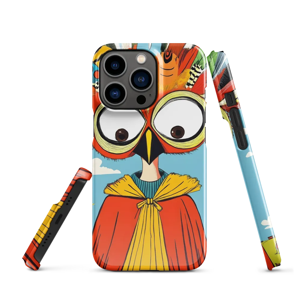A Whimsical Encounter: The Owl-Human Fusion