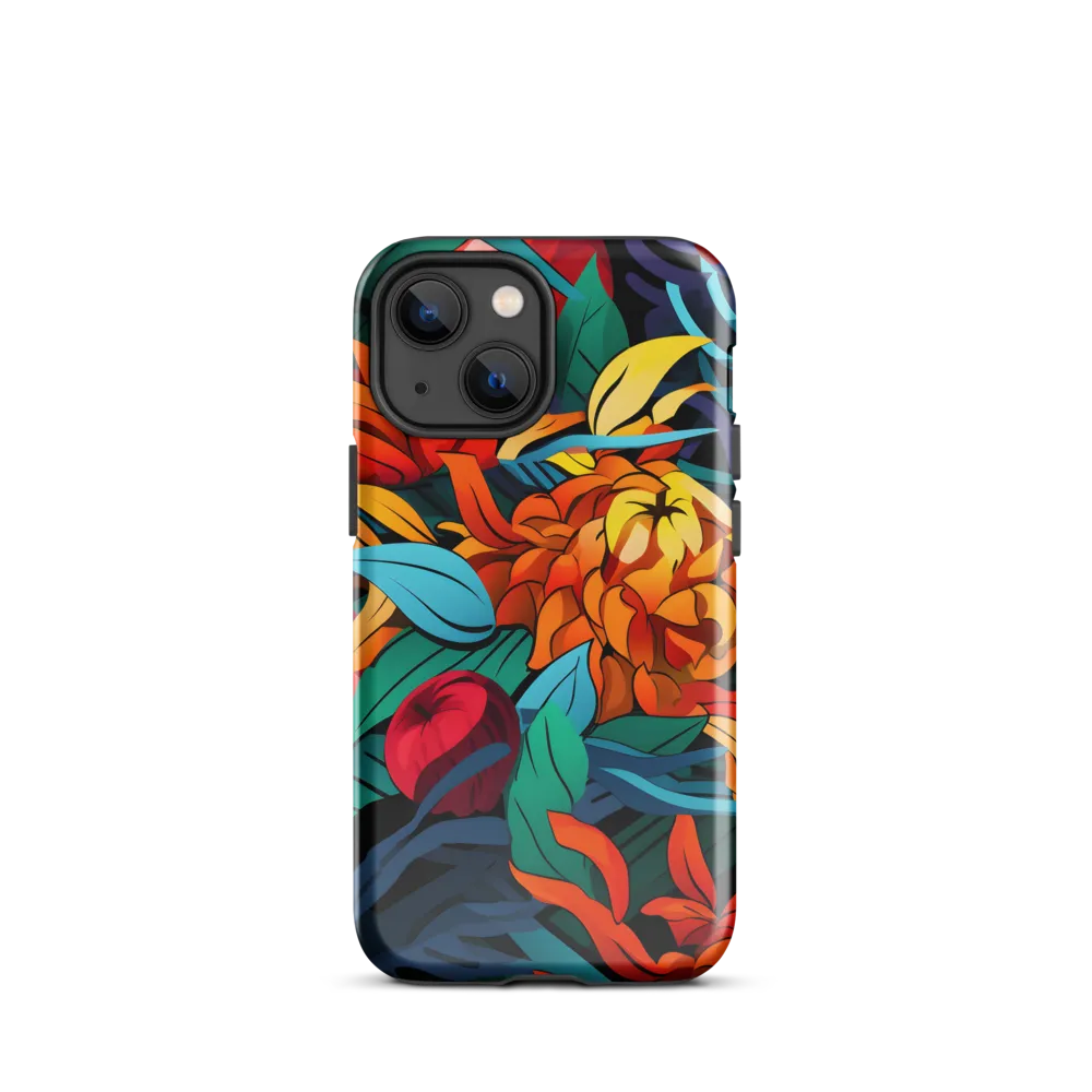Tropical Harmony | Phone Case |  13 mini | Tough Case | Glossy