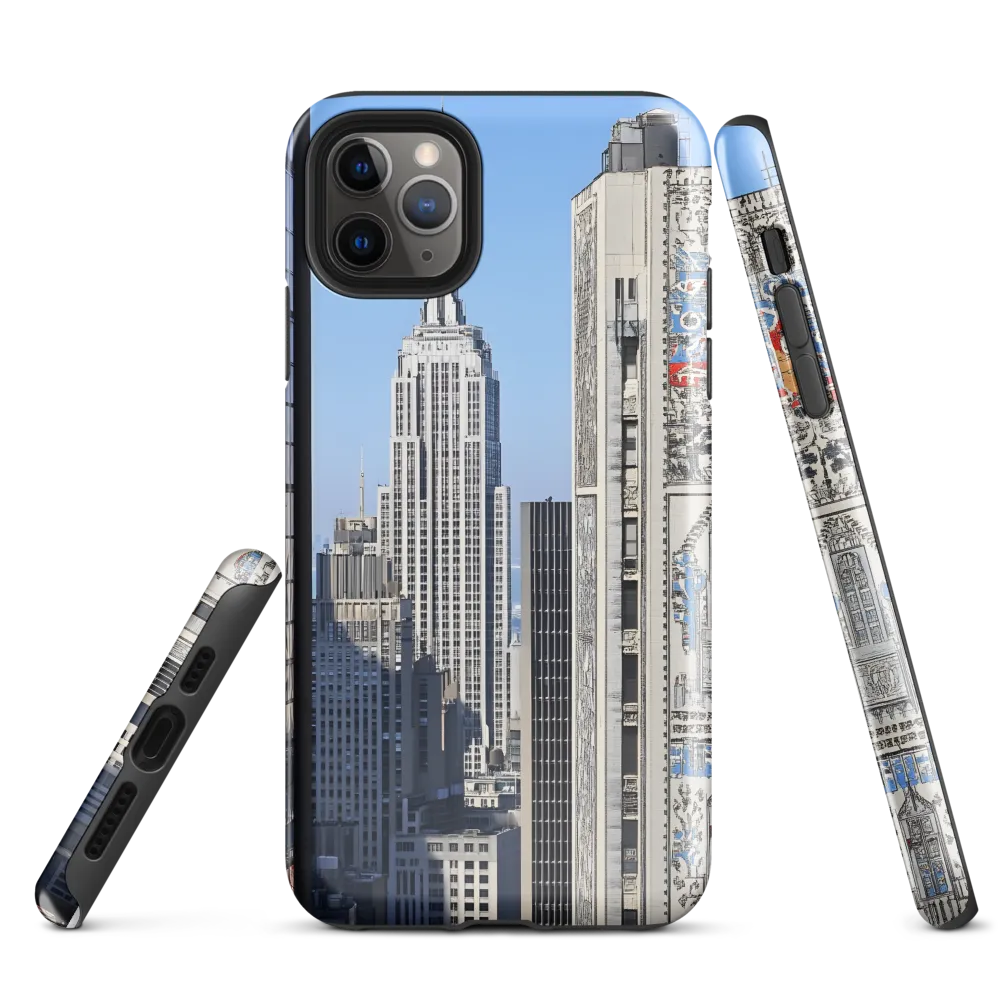 Urban Elegance: New York's Iconic Skyline | Phone Case |  11 Pro Max | Tough Case | Glossy