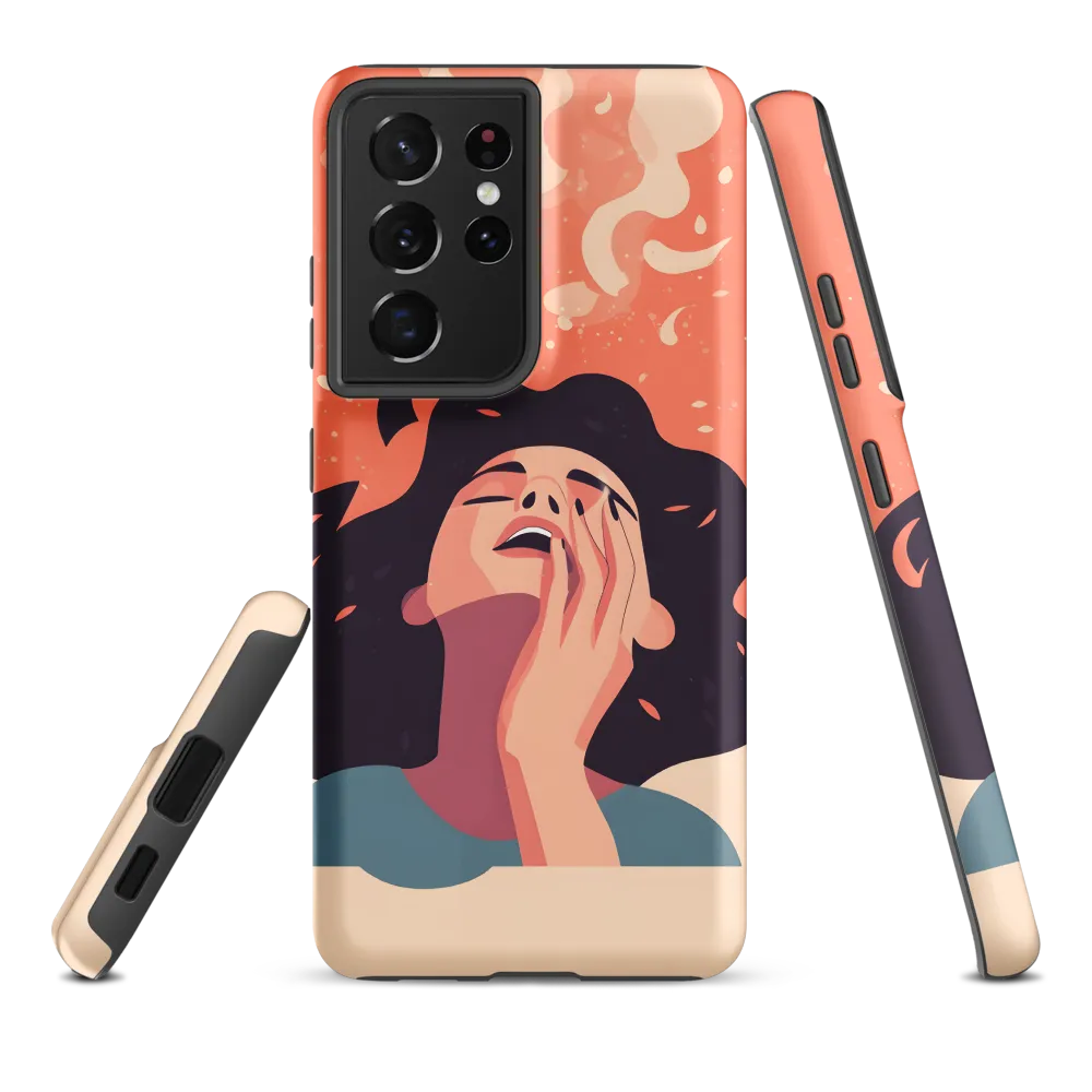 Whispers of Reflection | Phone Case |  S21 Ultra | Tough Case | Matte