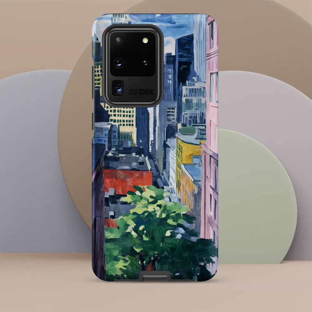 Urban Symphony: A Cityscape in Color